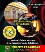 88ᵒ 𝐀𝐍𝐈𝐕𝐄𝐑𝐒𝐀𝐑𝐈𝐎 𝐃𝐄 𝐅𝐔𝐍𝐃𝐀𝐂𝐈𝐎́𝐍 𝐃𝐄𝐋 𝐂𝐈́𝐑𝐂𝐔𝐋𝐎 𝐃𝐄 𝐎𝐅𝐈𝐂𝐈𝐀𝐋𝐄𝐒 𝐑𝐄𝐓𝐈𝐑𝐀𝐃𝐎𝐒 𝐃𝐄 𝐋𝐀𝐒 𝐅𝐔𝐄𝐑𝐙𝐀𝐒 𝐀𝐑𝐌𝐀𝐃𝐀𝐒 𝐃𝐄 𝐋𝐀 𝐍𝐀𝐂𝐈𝐎́𝐍.