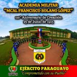 𝐀𝐍𝐈𝐕𝐄𝐑𝐒𝐀𝐑𝐈𝐎 𝐃𝐄 𝐂𝐑𝐄𝐀𝐂𝐈𝐎́𝐍 𝐃𝐄 𝐋𝐀 𝐀𝐂𝐀𝐃𝐄𝐌𝐈𝐀 𝐌𝐈𝐋𝐈𝐓𝐀𝐑 “𝐌𝐂𝐀𝐋 𝐅𝐑𝐀𝐍𝐂𝐈𝐒𝐂𝐎 𝐒𝐎𝐋𝐀𝐍𝐎 𝐋𝐎́𝐏𝐄𝐙“