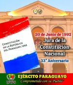 𝟑𝟑º 𝐀𝐍𝐈𝐕𝐄𝐑𝐒𝐀𝐑𝐈𝐎 𝐃𝐄 𝐋𝐀 𝐉𝐔𝐑𝐀 𝐃𝐄 𝐋𝐀 𝐂𝐎𝐍𝐒𝐓𝐈𝐓𝐔𝐂𝐈𝐎́𝐍 𝐍𝐀𝐂𝐈𝐎𝐍𝐀𝐋