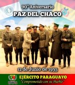 𝐃𝐈́𝐀 𝐃𝐄 𝐋𝐀 𝐏𝐀𝐙 𝐃𝐄𝐋 𝐂𝐇𝐀𝐂𝐎 – 𝟗𝟎º 𝐀𝐍𝐈𝐕𝐄𝐑𝐒𝐀𝐑𝐈𝐎