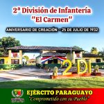 𝐀𝐍𝐈𝐕𝐄𝐑𝐒𝐀𝐑𝐈𝐎 𝐃𝐄 𝐂𝐑𝐄𝐀𝐂𝐈𝐎́𝐍 𝐃𝐄 𝐋𝐀 𝟐ª 𝐃𝐈𝐕𝐈𝐒𝐈𝐎́𝐍 𝐃𝐄 𝐈𝐍𝐅𝐀𝐍𝐓𝐄𝐑𝐈́𝐀 “𝐄𝐋 𝐂𝐀𝐑𝐌𝐄𝐍”