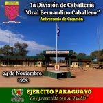 𝐀𝐍𝐈𝐕𝐄𝐑𝐒𝐀𝐑𝐈𝐎 𝐃𝐄 𝐂𝐑𝐄𝐀𝐂𝐈𝐎́𝐍 𝐃𝐄 𝐋𝐀 𝟏ª 𝐃𝐈𝐕𝐈𝐒𝐈𝐎́𝐍 𝐃𝐄 𝐂𝐀𝐁𝐀𝐋𝐋𝐄𝐑𝐈́𝐀 “𝐆𝐑𝐀𝐋 𝐁𝐄𝐑𝐍𝐀𝐑𝐃𝐈𝐍𝐎 𝐂𝐀𝐁𝐀𝐋𝐋𝐄𝐑𝐎”