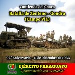 𝐀𝐍𝐈𝐕𝐄𝐑𝐒𝐀𝐑𝐈𝐎 𝐃𝐄 𝐋𝐀 𝐁𝐀𝐓𝐀𝐋𝐋𝐀 𝐃𝐄 𝐙𝐄𝐍𝐓𝐄𝐍𝐎 – 𝐆𝐎𝐍𝐃𝐑𝐀 (𝐂𝐀𝐌𝐏𝐎 𝐕𝐈́𝐀)