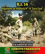 𝐀𝐍𝐈𝐕𝐄𝐑𝐒𝐀𝐑𝐈𝐎 𝐃𝐄 𝐋𝐀 𝐂𝐑𝐄𝐀𝐂𝐈𝐎́𝐍 𝐃𝐄𝐋 𝐑𝐄𝐆𝐈𝐌𝐈𝐄𝐍𝐓𝐎 𝐃𝐄 𝐈𝐍𝐅𝐀𝐍𝐓𝐄𝐑𝐈́𝐀 𝐍° 𝟏𝟒 “𝐂𝐄𝐑𝐑𝐎 𝐂𝐎𝐑𝐀́“