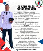 SU ÚLTIMA MISIÓN FUE SALVAR OTRAS VIDAS.